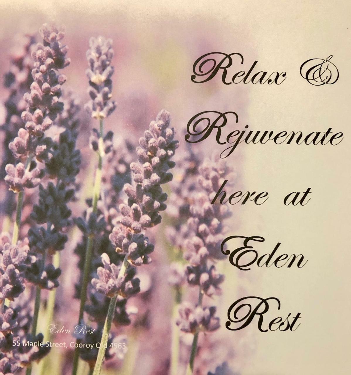 Eden Rest Bed and Breakfast Cooroy Exteriör bild